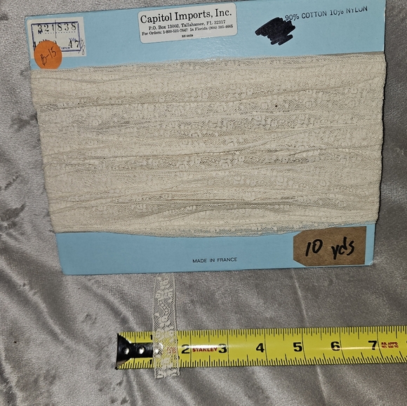 95+ Yards Vintage Lace & Trim - Picture 8 of 16